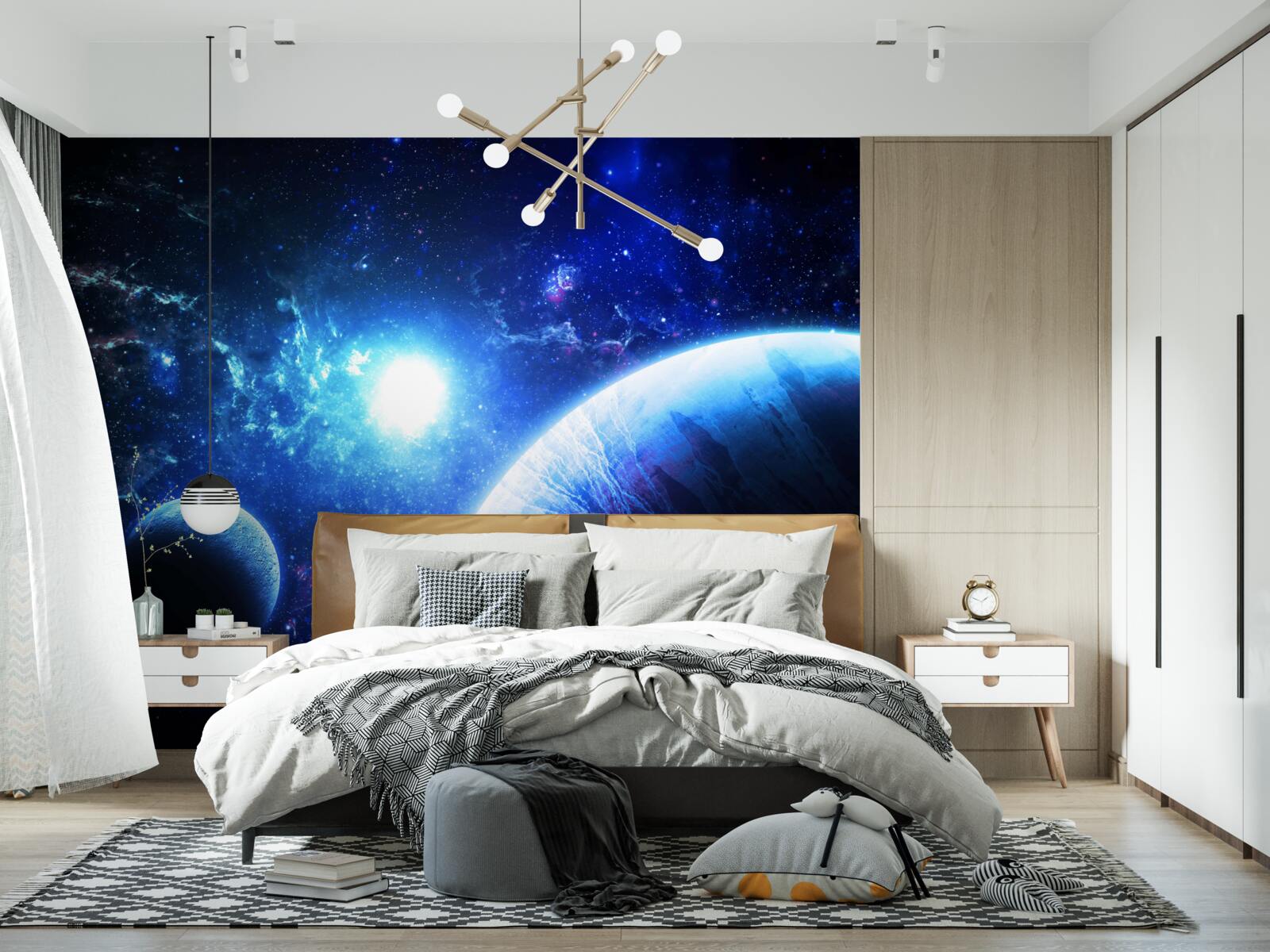 Fototapeta vzhľad novej hviezdy možno parafrázovať ako „zrodenie novej hviezdy“