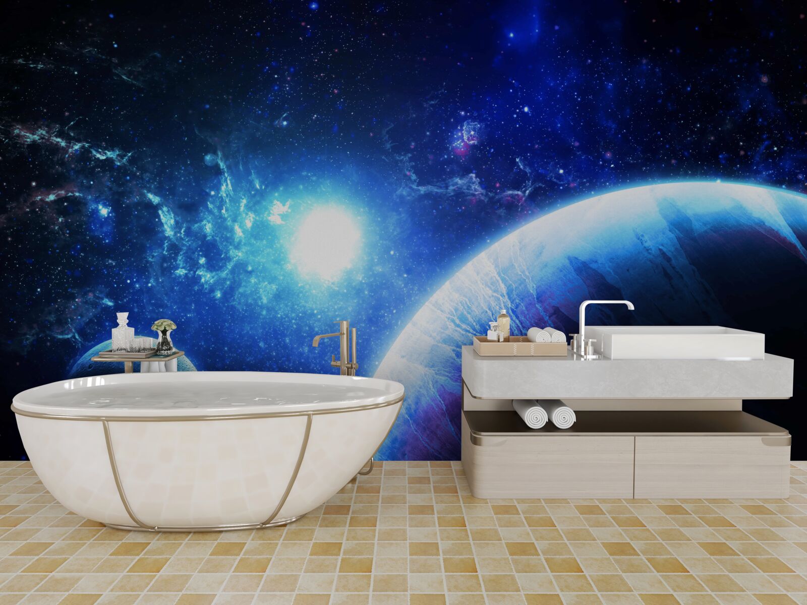 Fototapeta vzhľad novej hviezdy možno parafrázovať ako „zrodenie novej hviezdy“