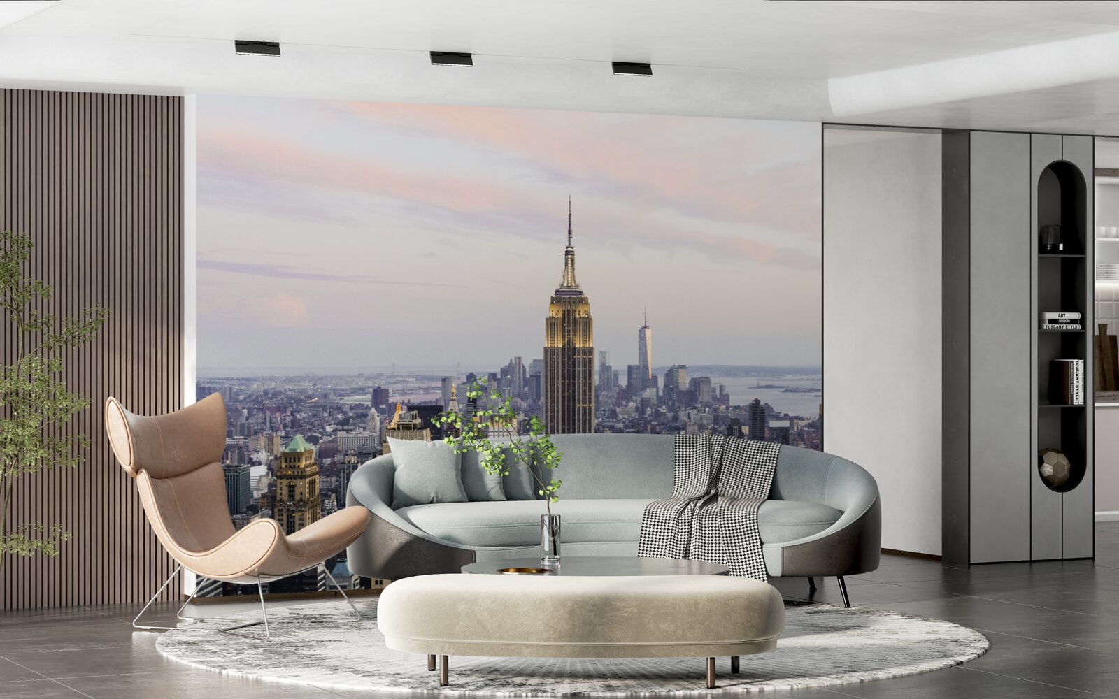 Fototapeta osvetlenie budovy impéria