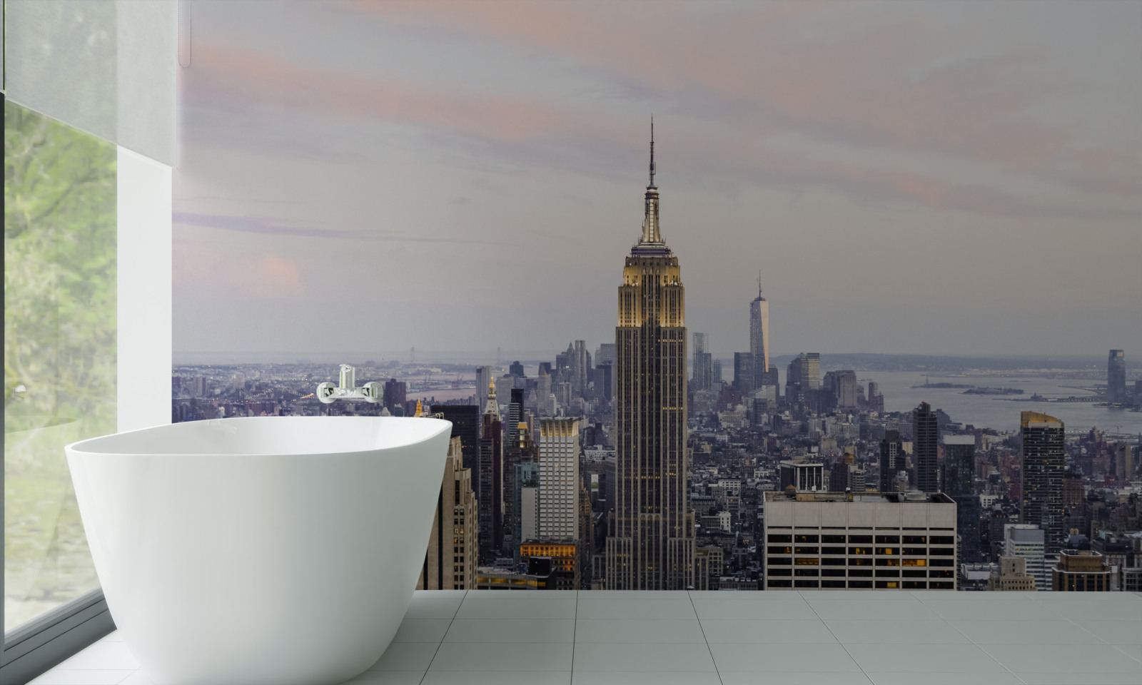 Fototapeta osvetlenie budovy impéria