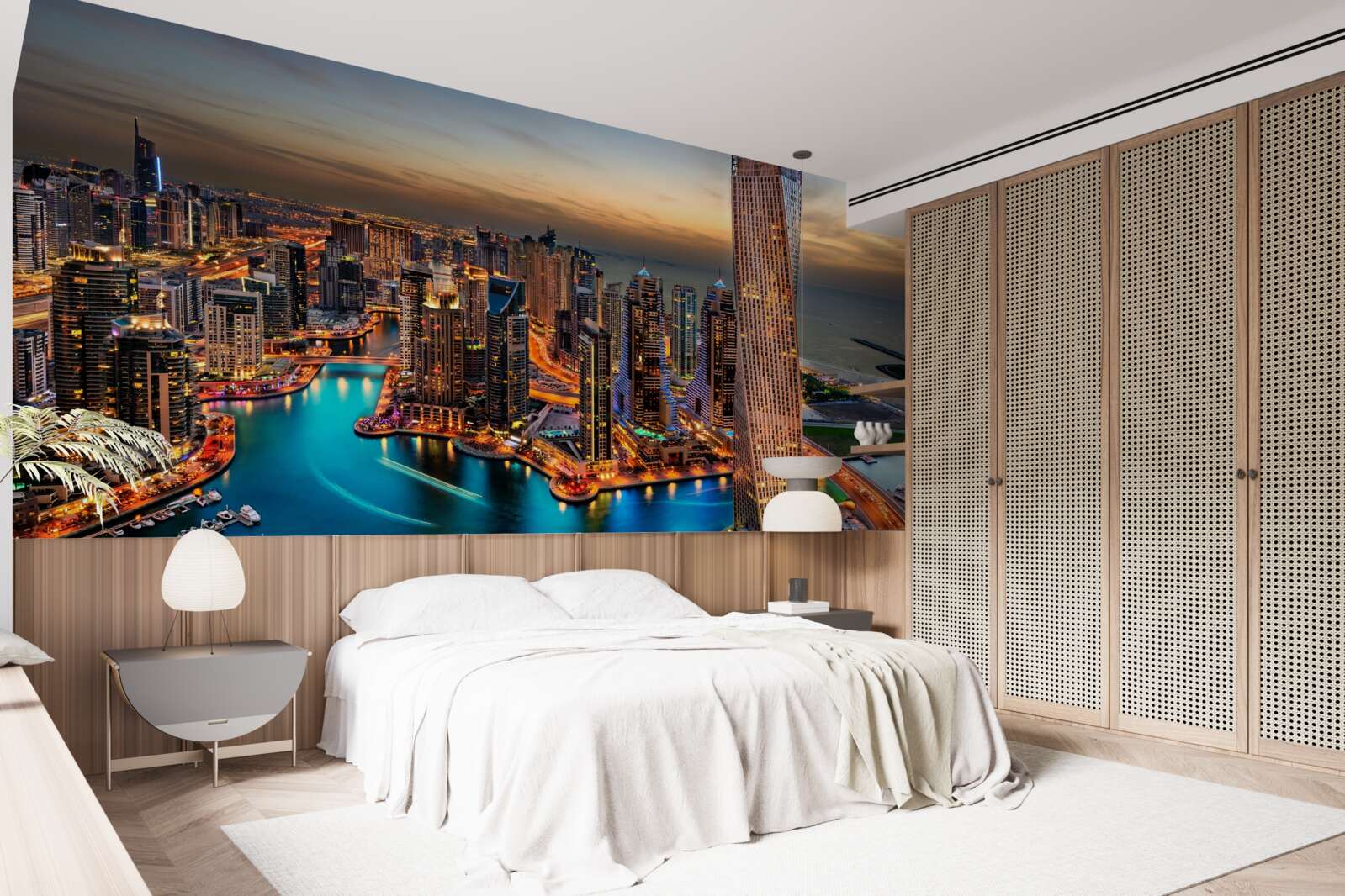 Fototapeta Panoráma mesta Dubaj