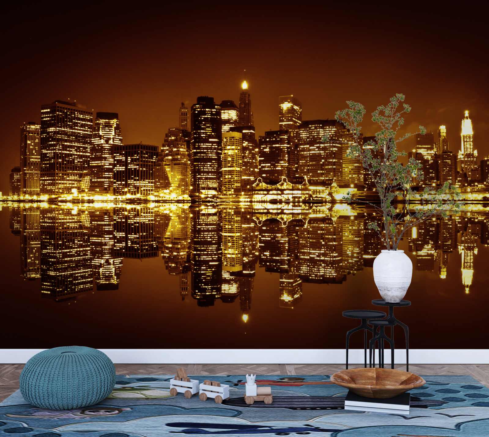 Fototapeta zlatá metropola