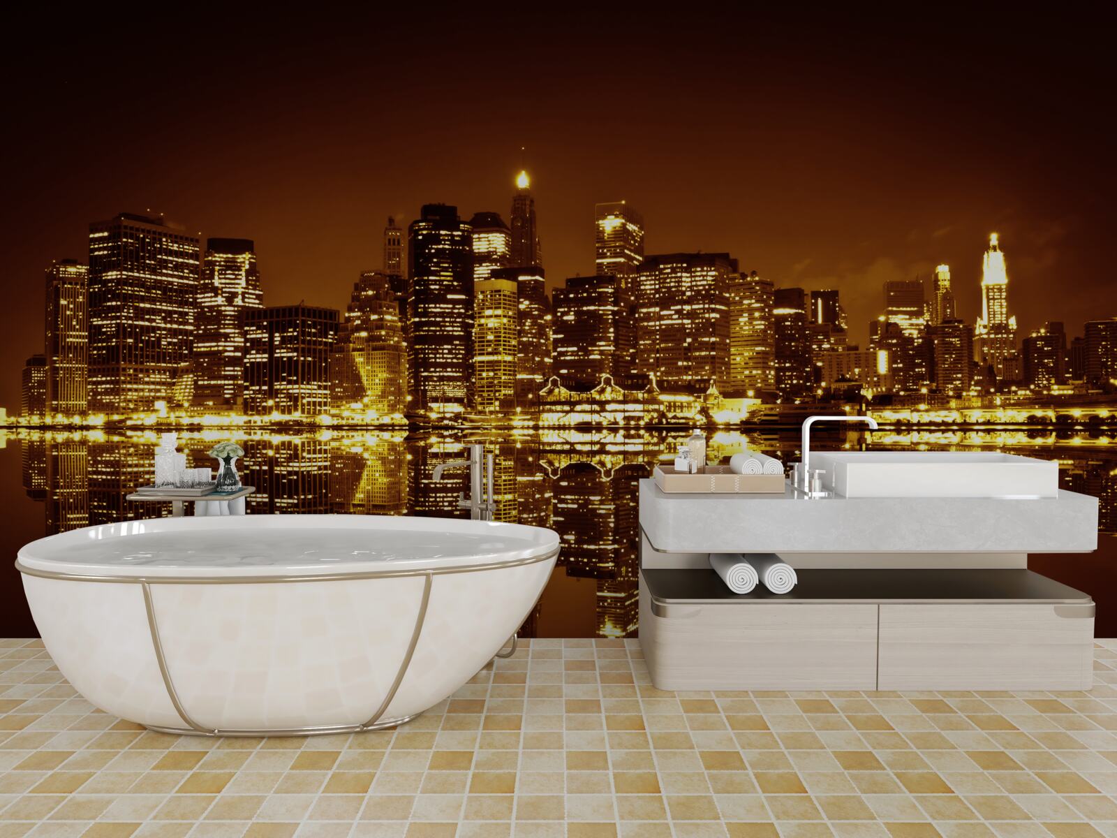 Fototapeta zlatá metropola