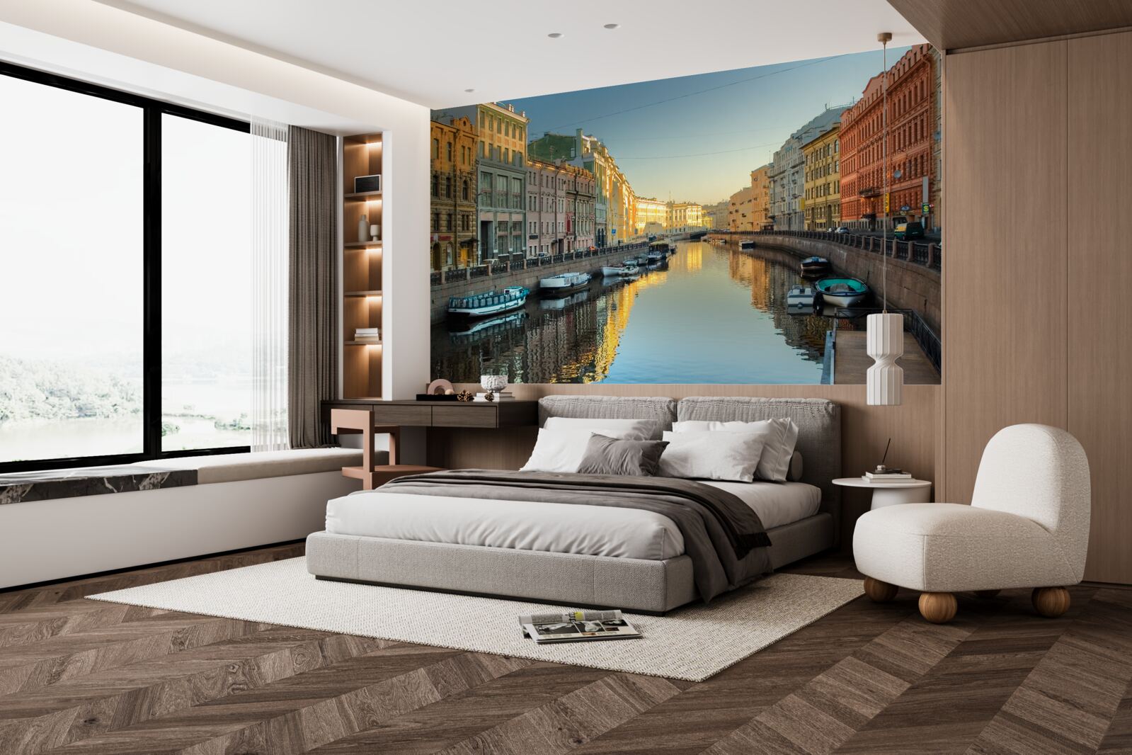 Fototapeta Petrohradský kanál má nádhernú krásu