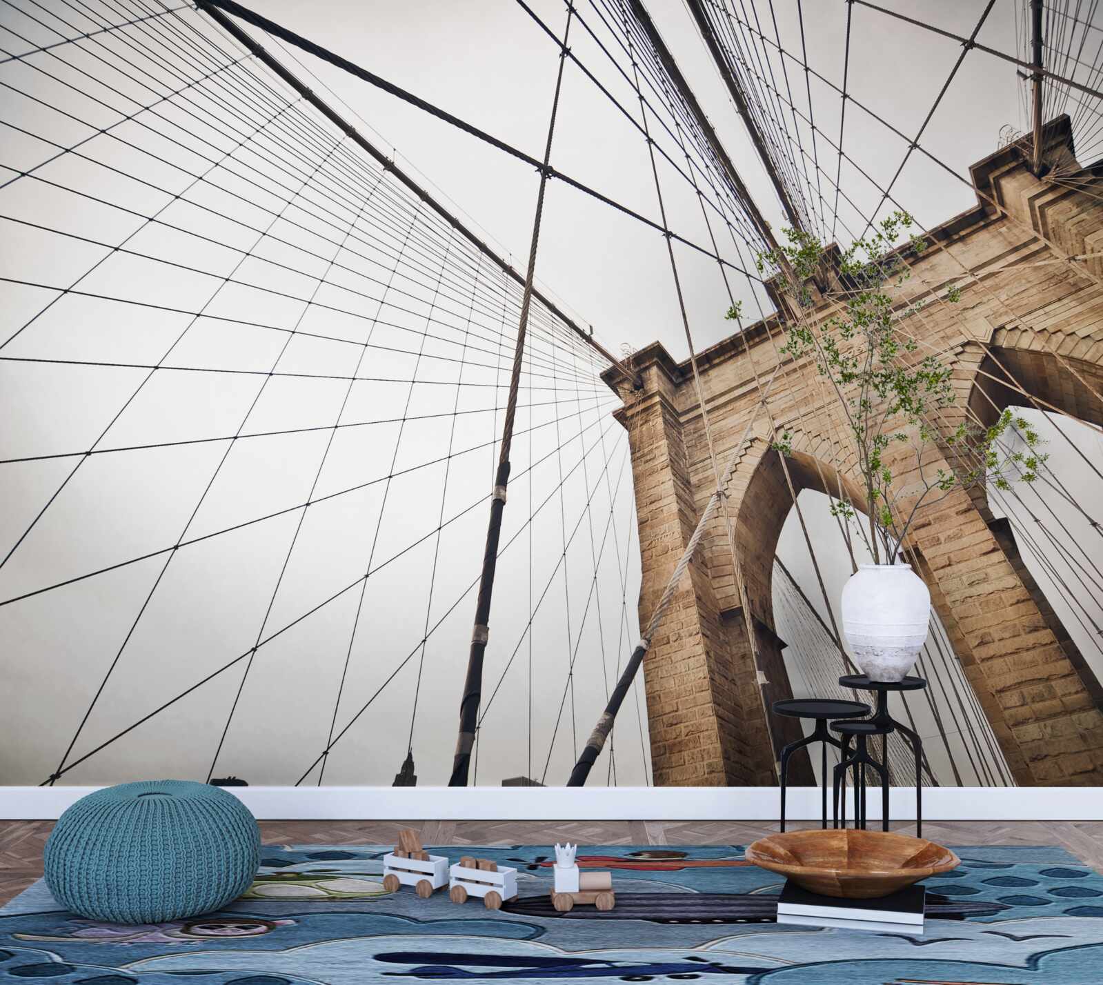 Fototapeta Dizajn Brooklynského mosta