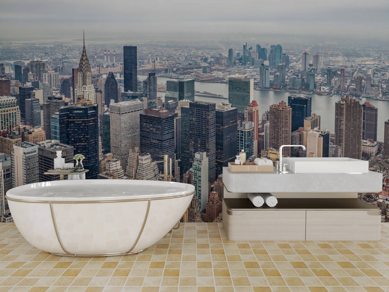 Fototapeta prechod cez New York City