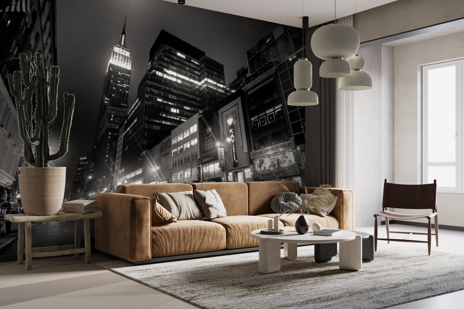 Fototapeta nočná ulica megapolis