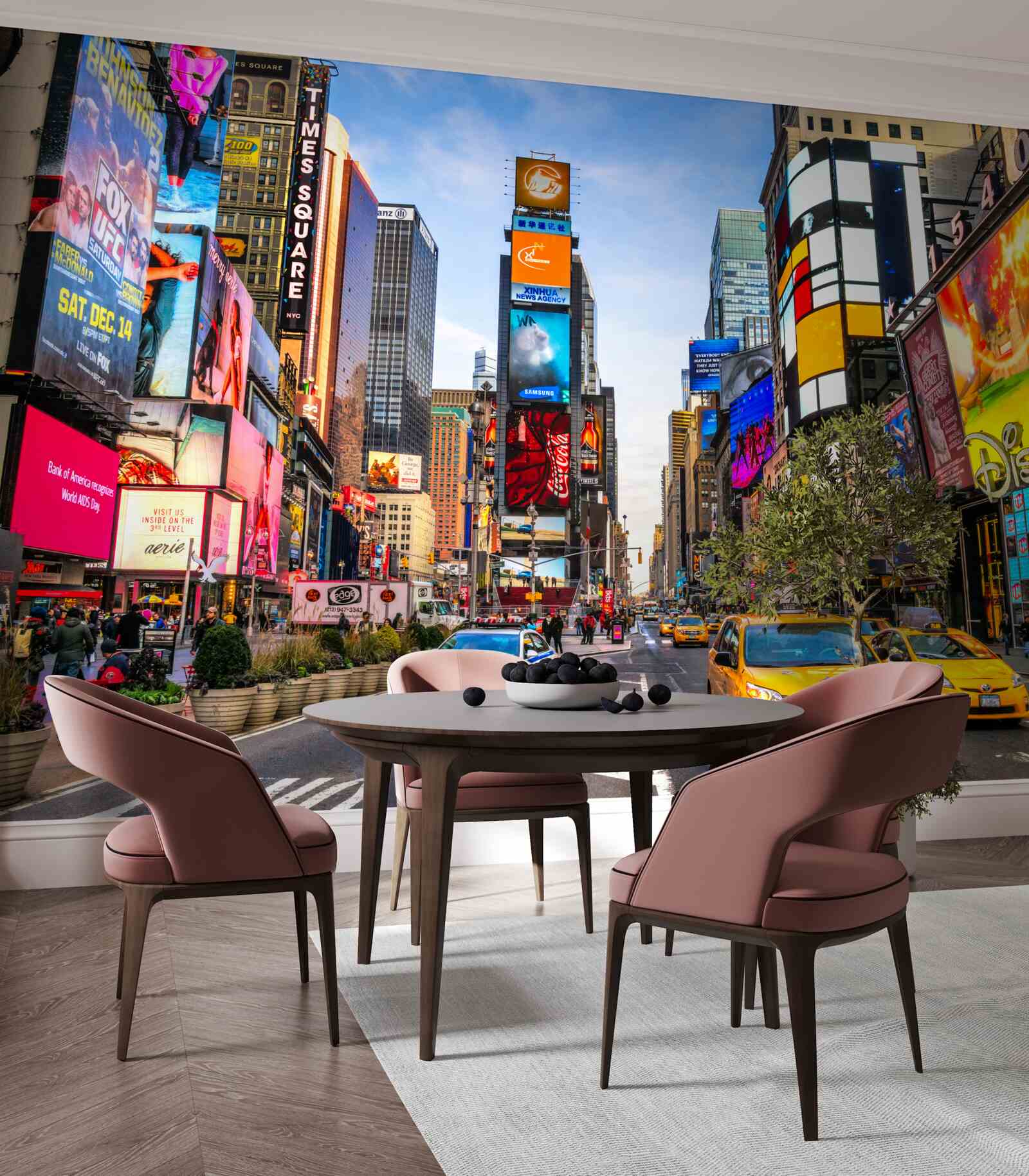 Fototapeta aktívna ulica times square