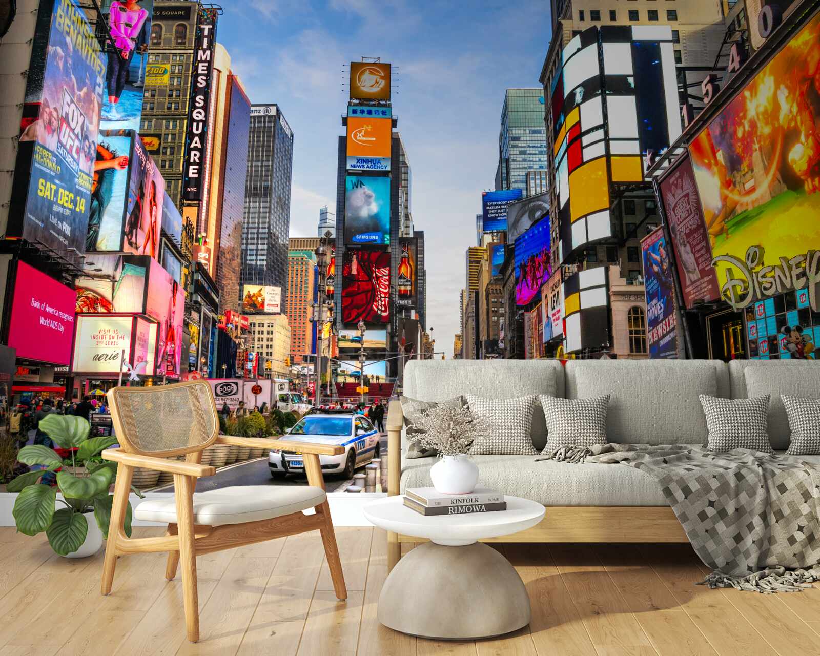 Fototapeta aktívna ulica times square