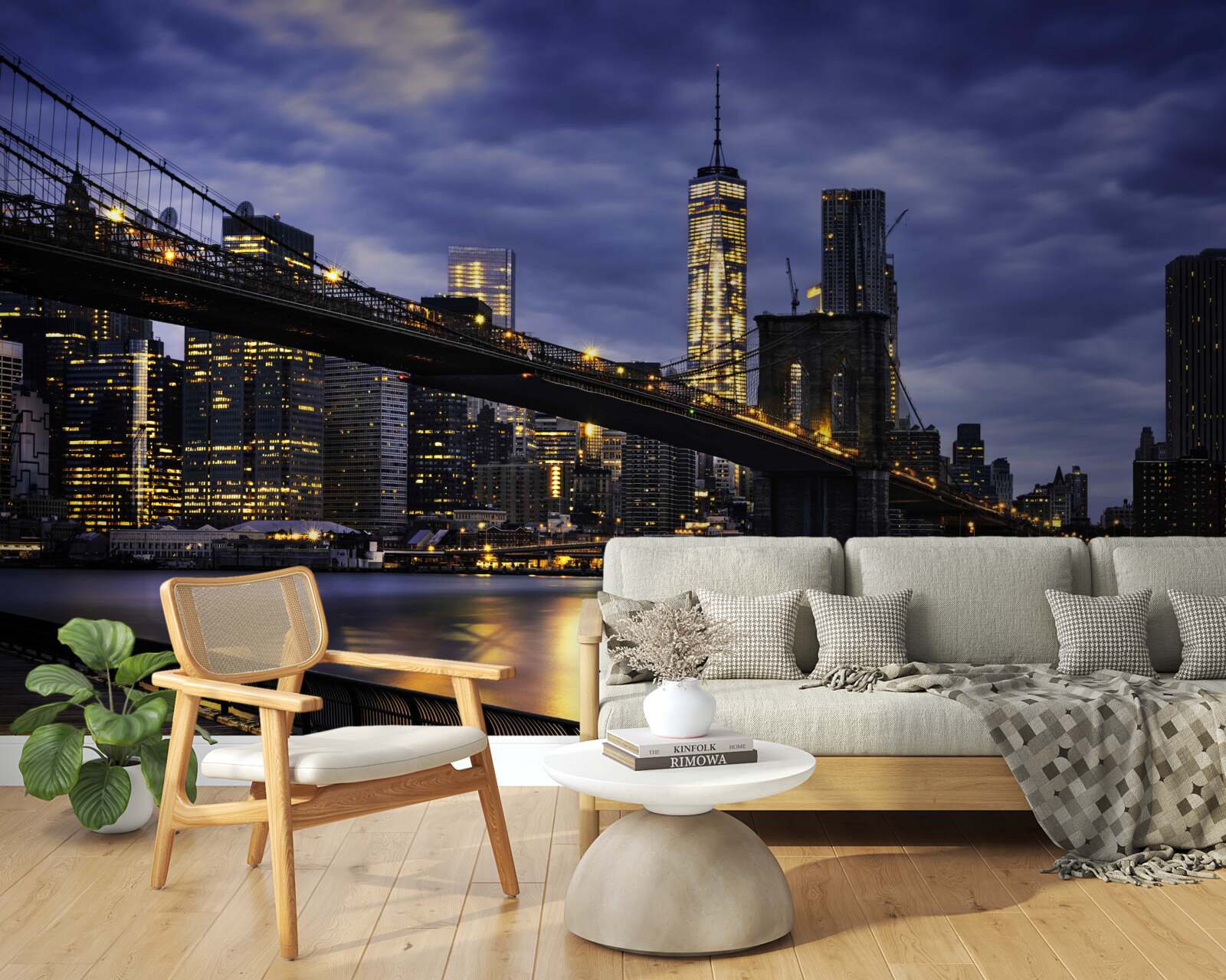 Fototapeta Esplanáda na Brooklynskom moste