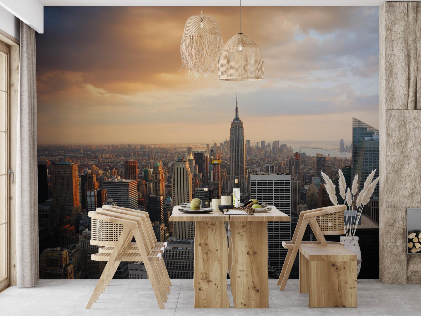 Fototapeta letecký pohľad na new york