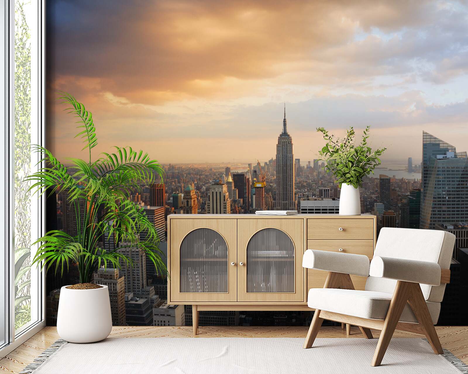 Fototapeta letecký pohľad na new york