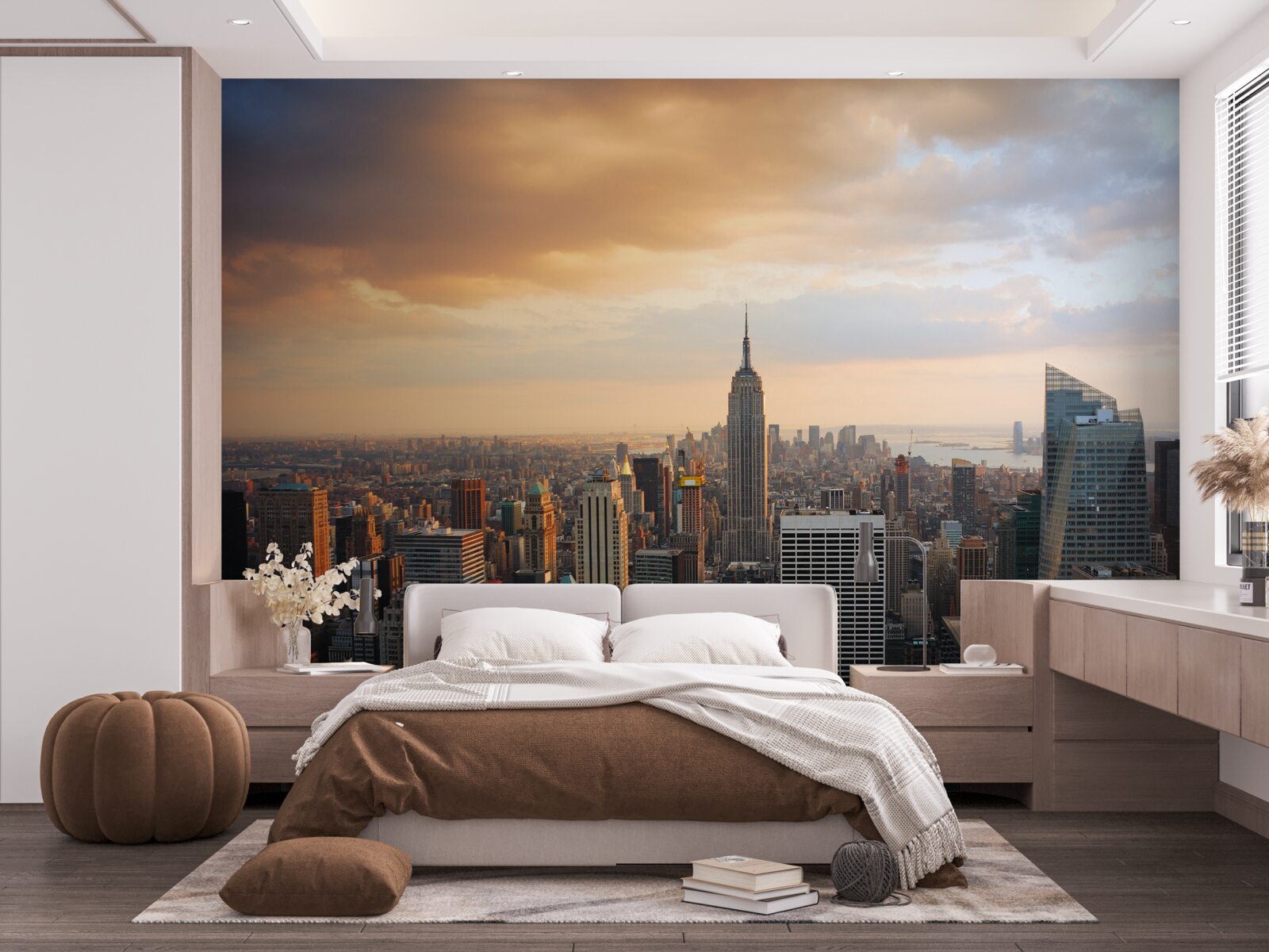 Fototapeta letecký pohľad na new york