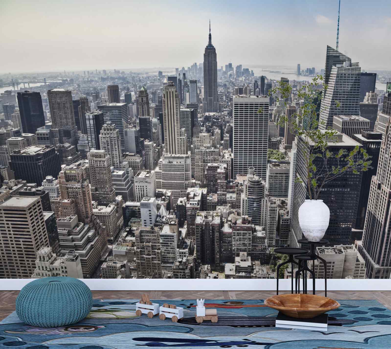 Fototapeta pohľad na mesto z výšky porovnateľnej s vtáčou perspektívou