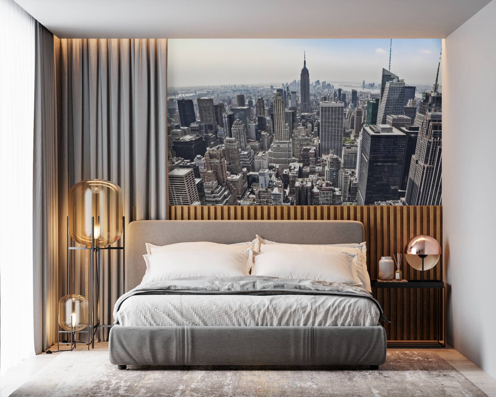 Fototapeta pohľad na mesto z výšky porovnateľnej s vtáčou perspektívou