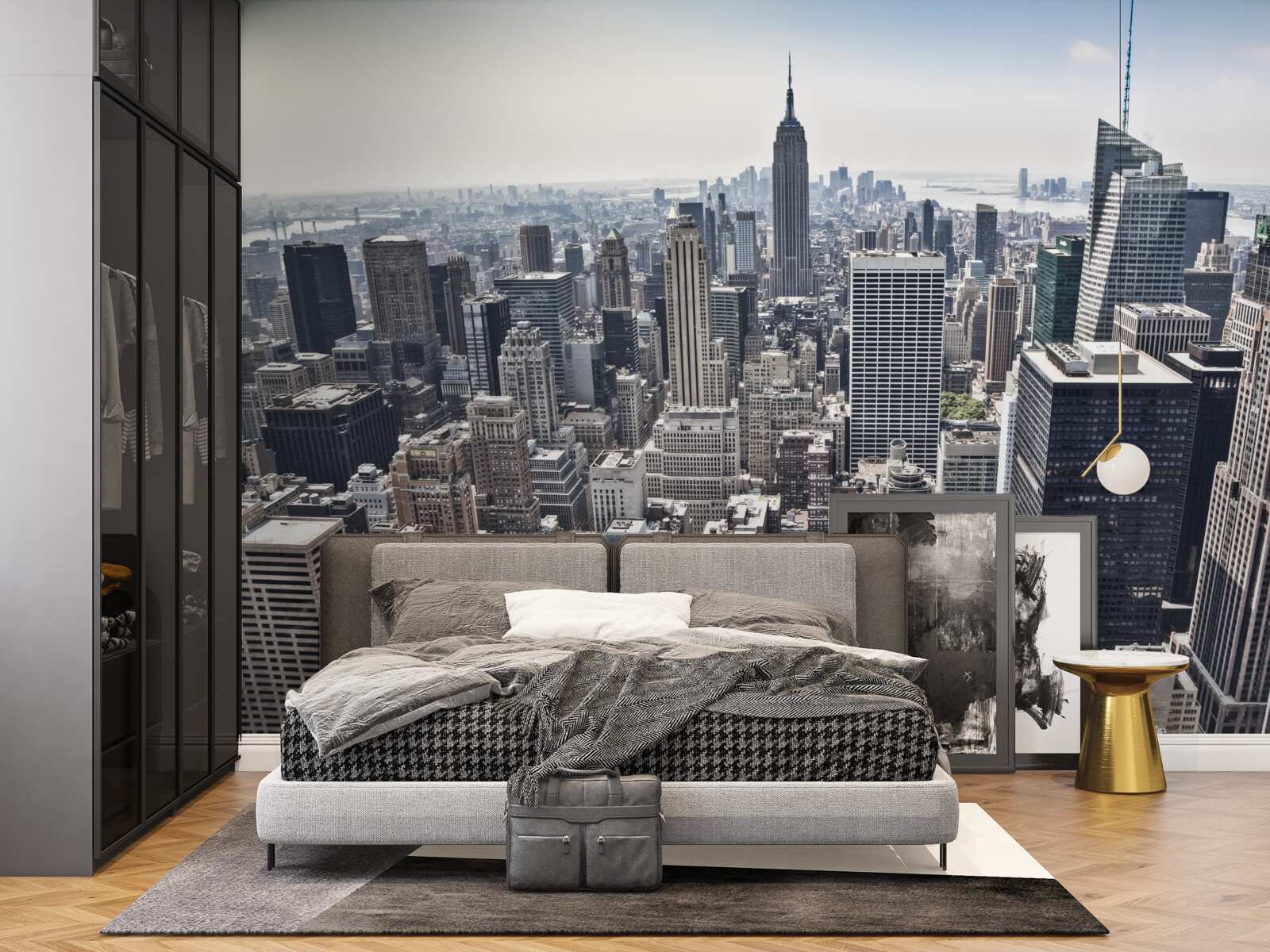 Fototapeta pohľad na mesto z výšky porovnateľnej s vtáčou perspektívou