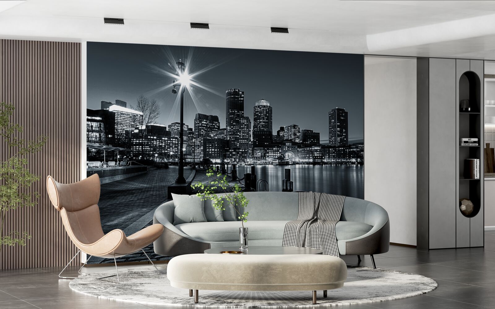 Fototapeta čarovnú atmosféru nočnej metropoly