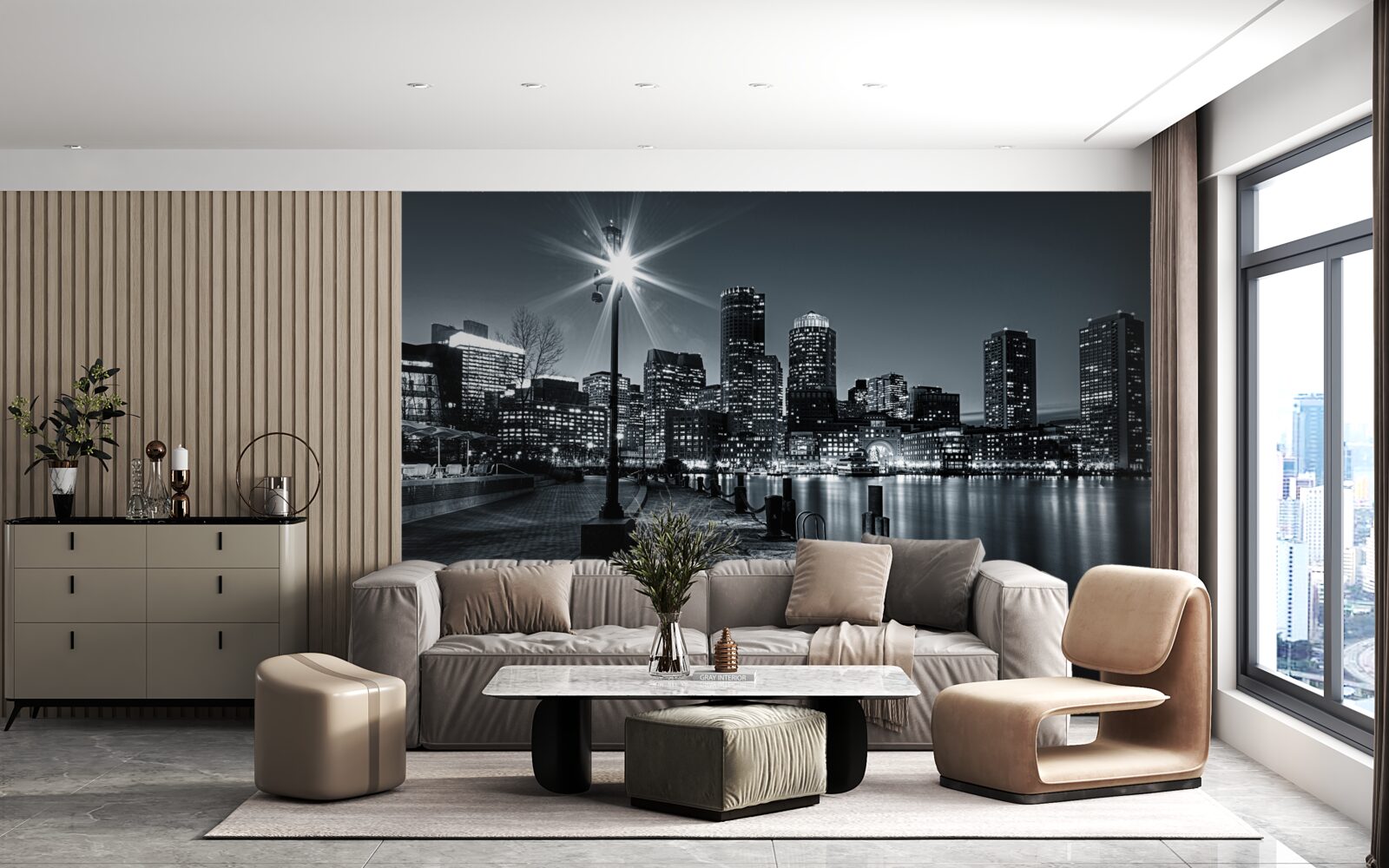 Fototapeta čarovnú atmosféru nočnej metropoly