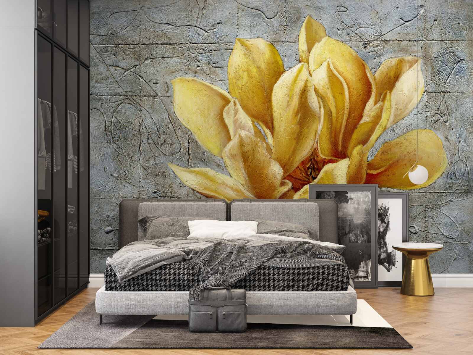 Fototapeta zaujímavý žltý kvet