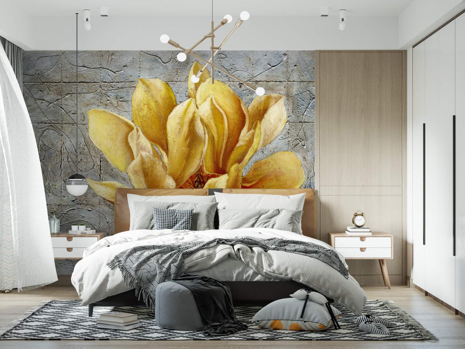 Fototapeta zaujímavý žltý kvet