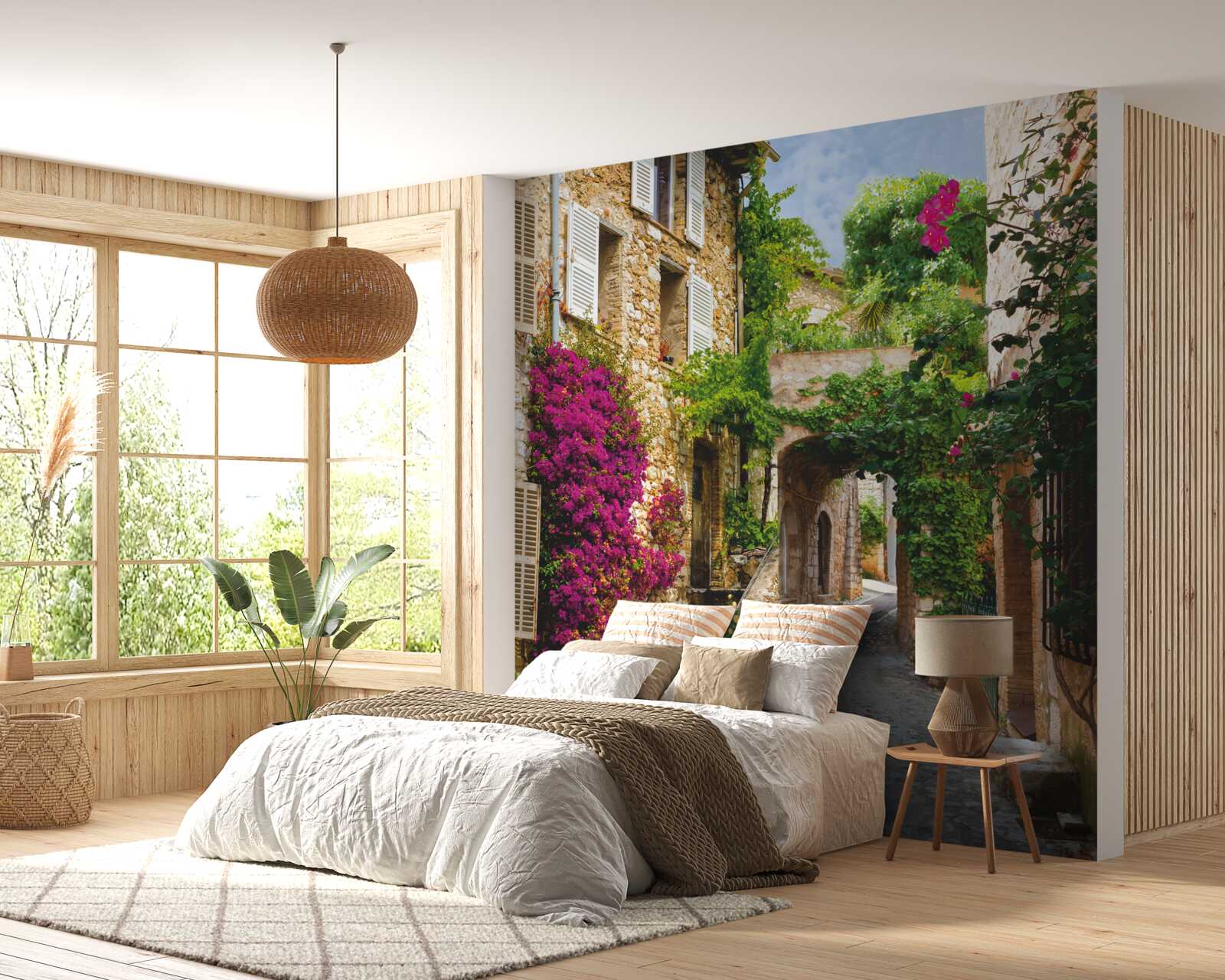 Fototapeta Taliansko s tichým zeleným dvorom