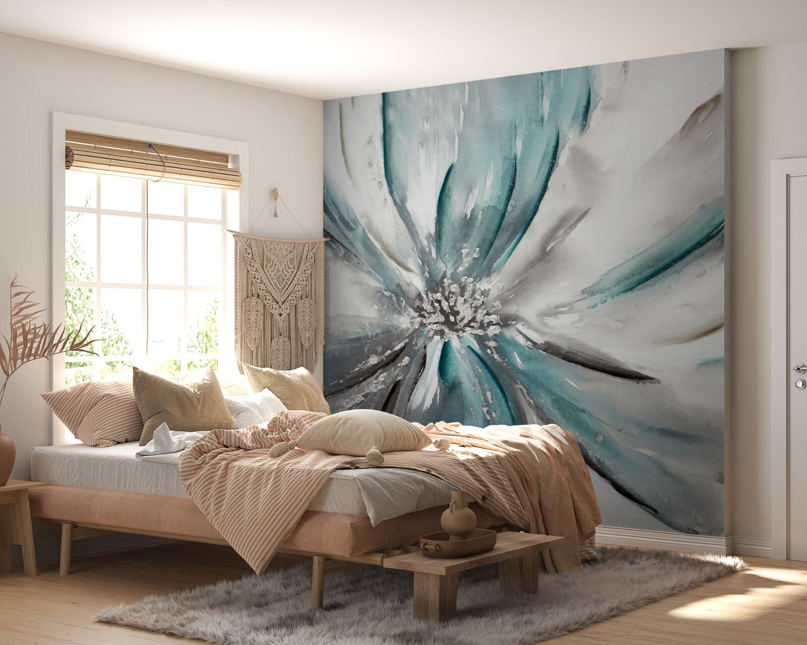 Fototapeta neobvyklý abstraktný kvet