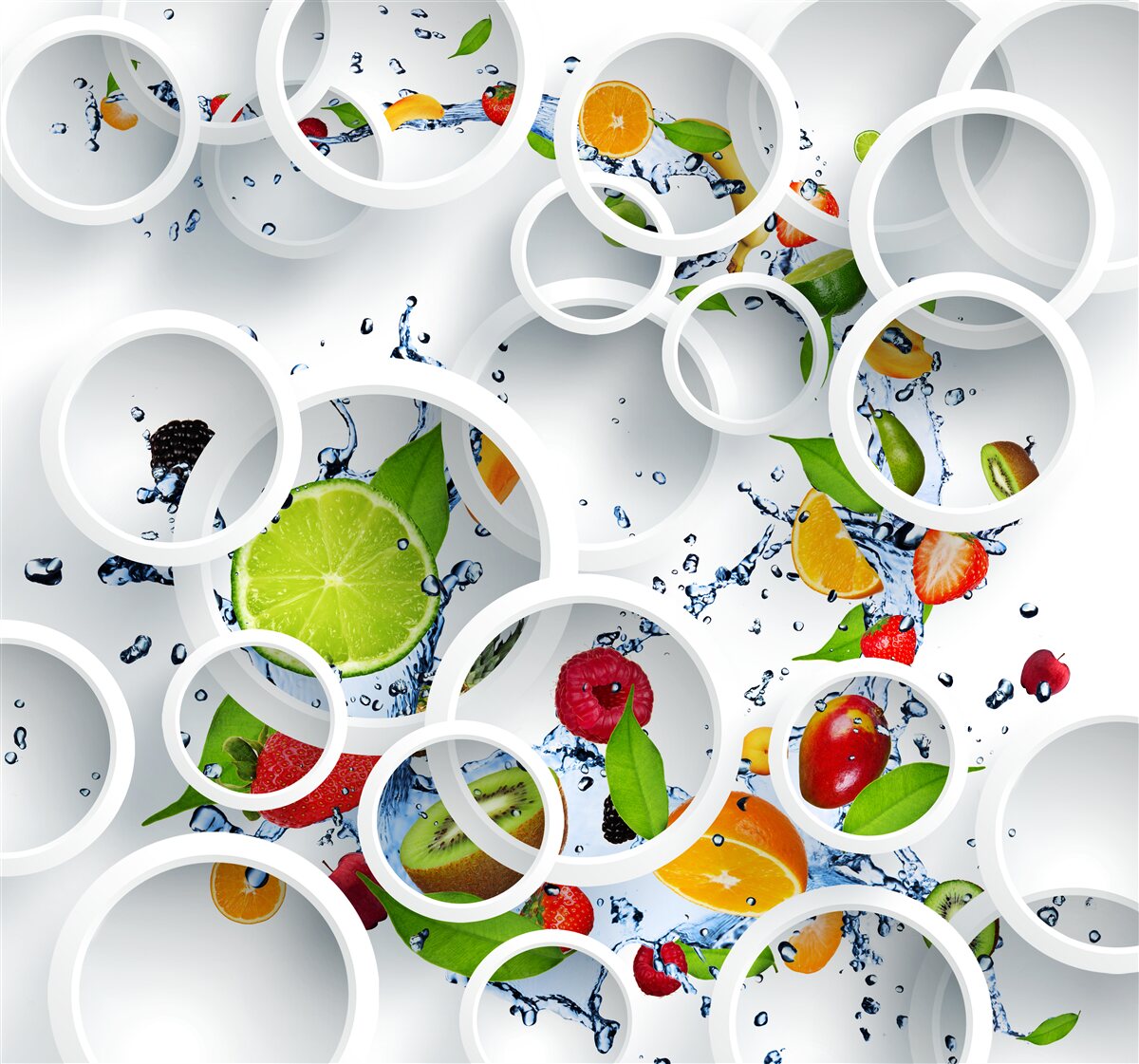 Fototapeta ovocná hra