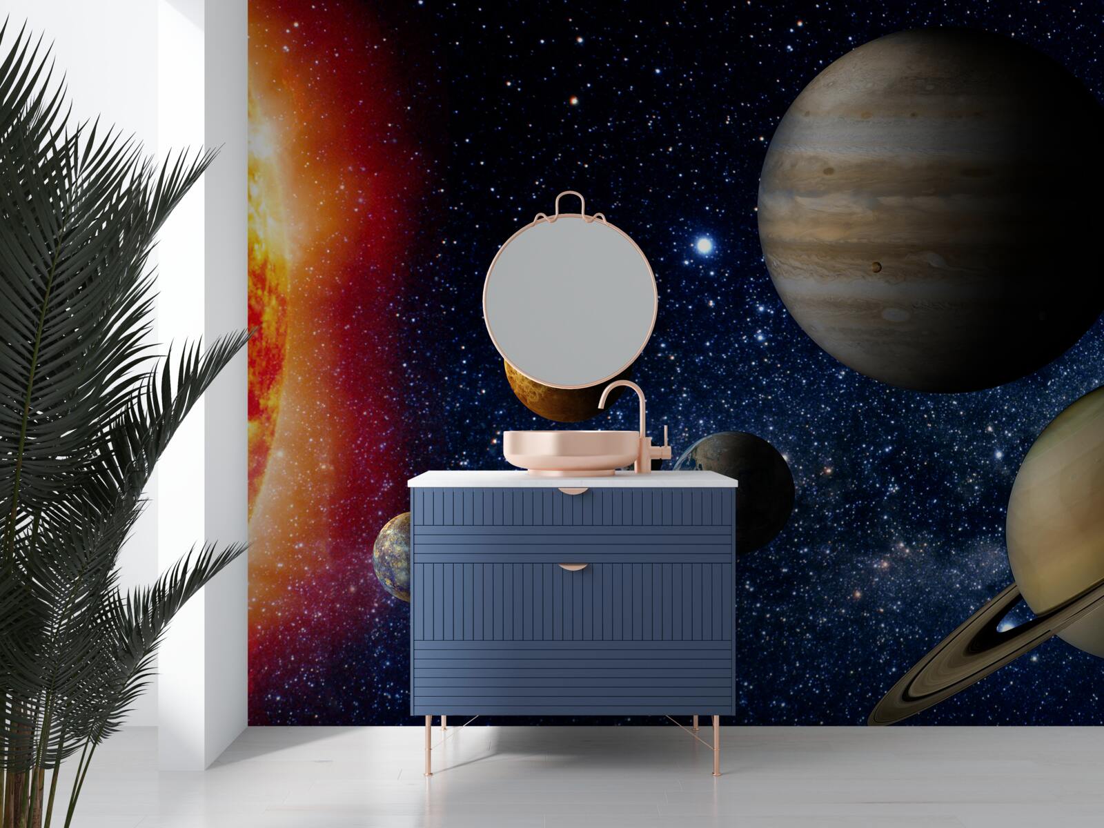 Fototapeta procesný pohyb planét okolo Slnka