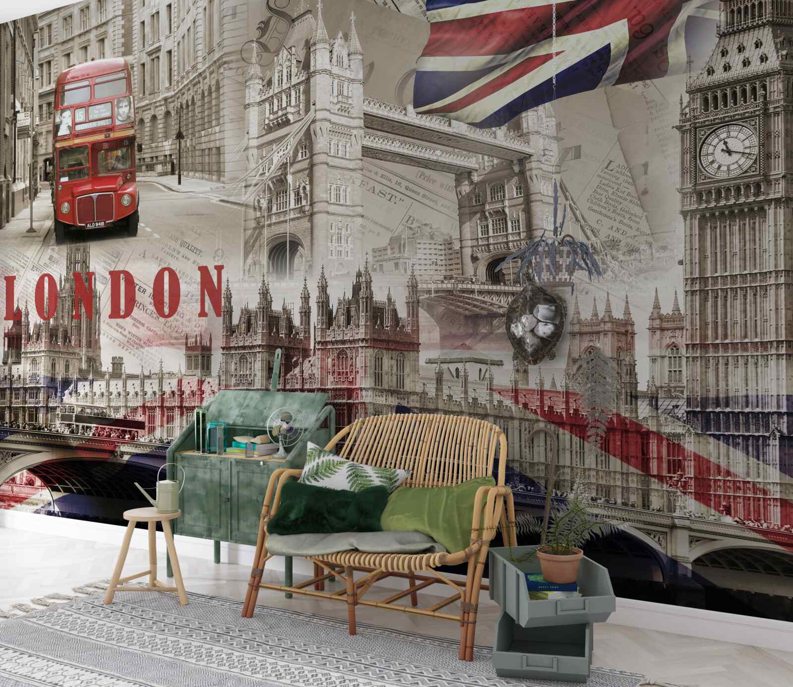 Fototapeta hlavné symboly Londýna