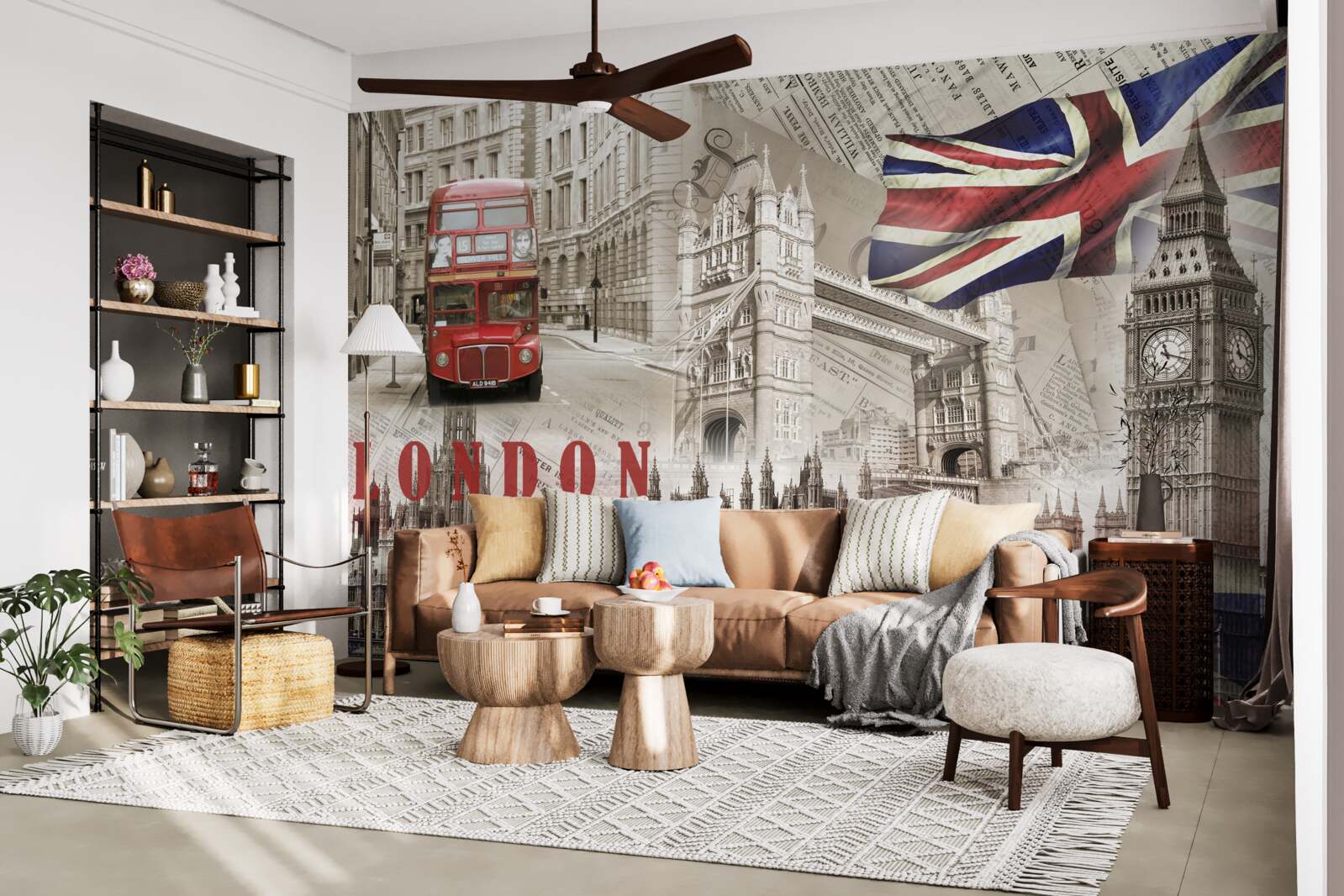 Fototapeta hlavné symboly Londýna