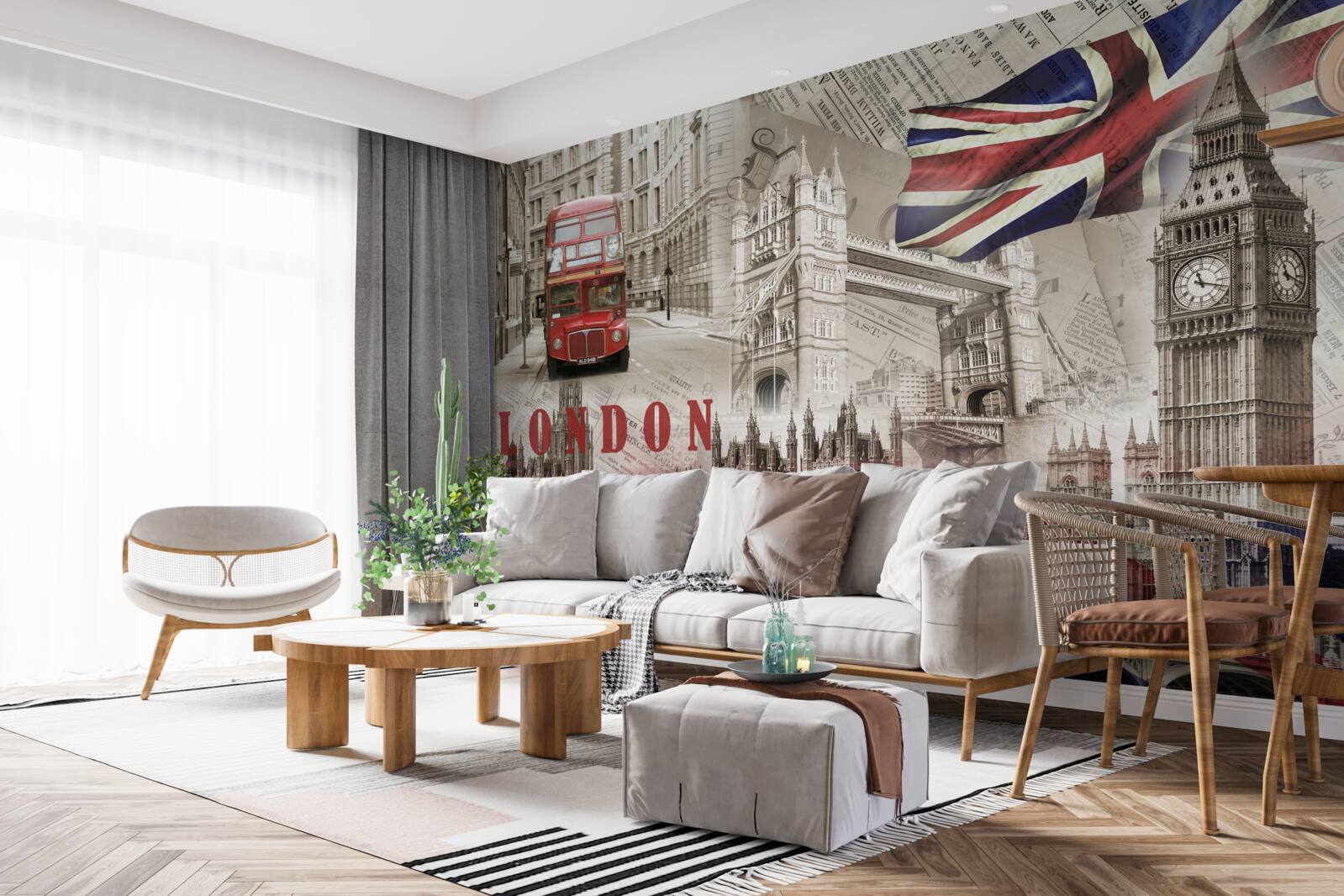 Fototapeta hlavné symboly Londýna