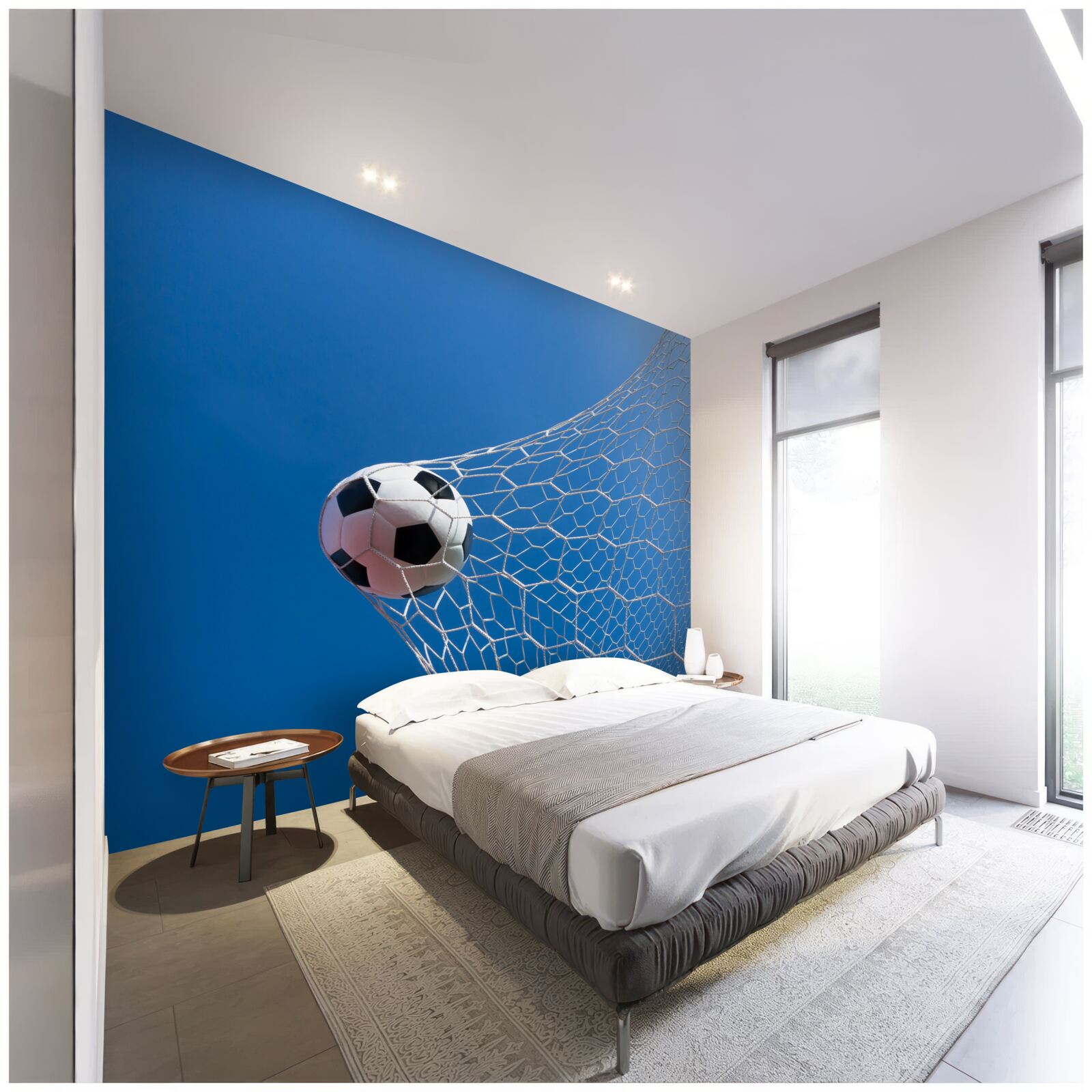 Fototapeta lopta dopadla do brány