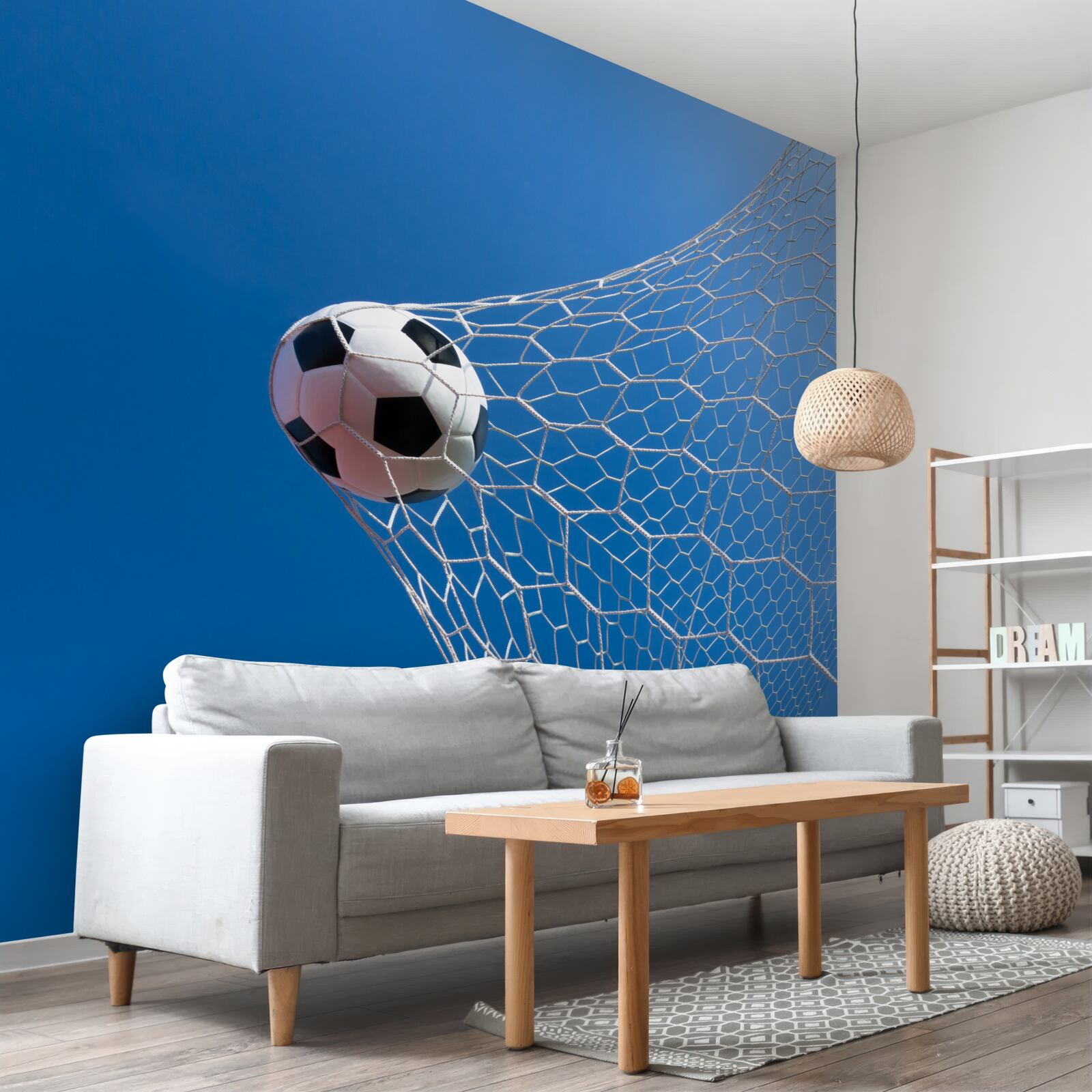 Fototapeta lopta dopadla do brány