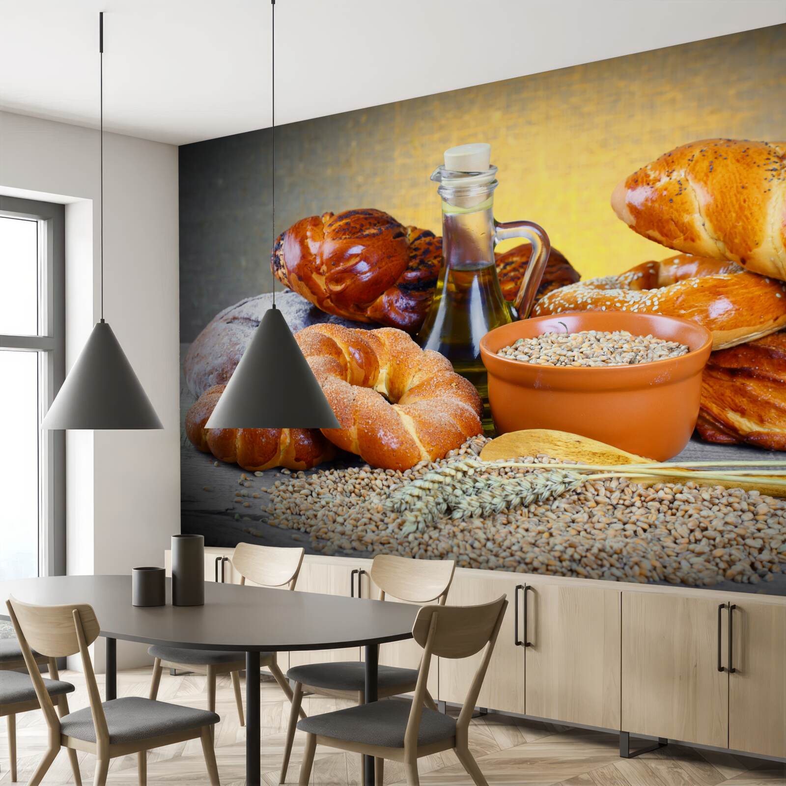 Fototapeta pečivo, ktoré láka príjemnou vôňou