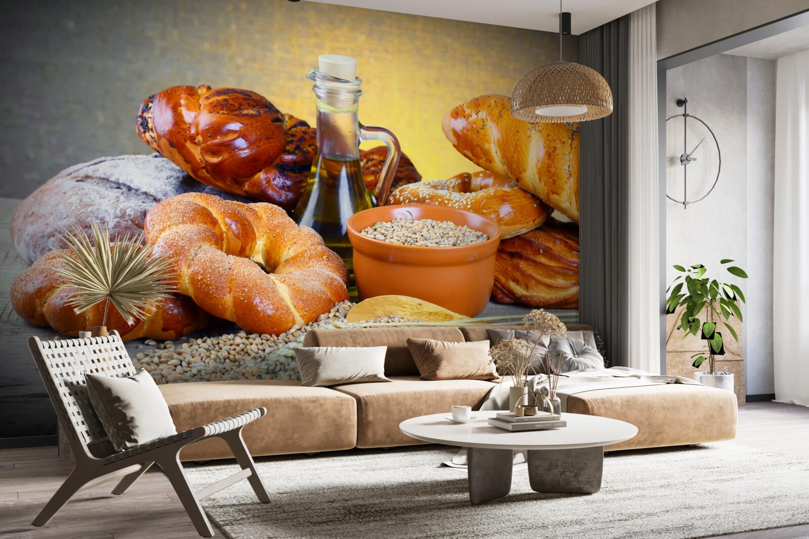 Fototapeta pečivo, ktoré láka príjemnou vôňou