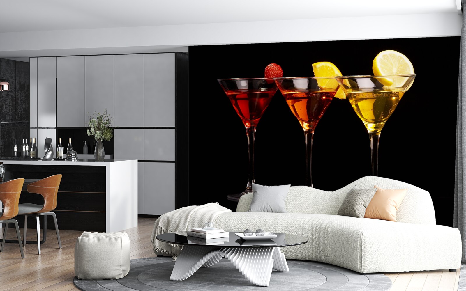 Fototapeta koktailová estetika