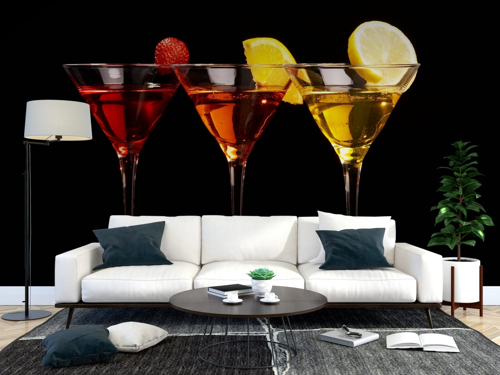 Fototapeta koktailová estetika