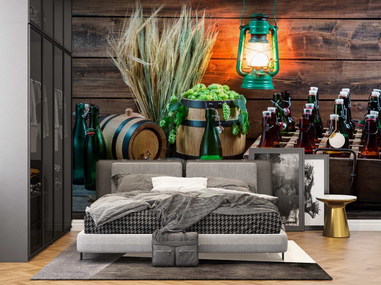 Fototapeta suroviny na výrobu piva