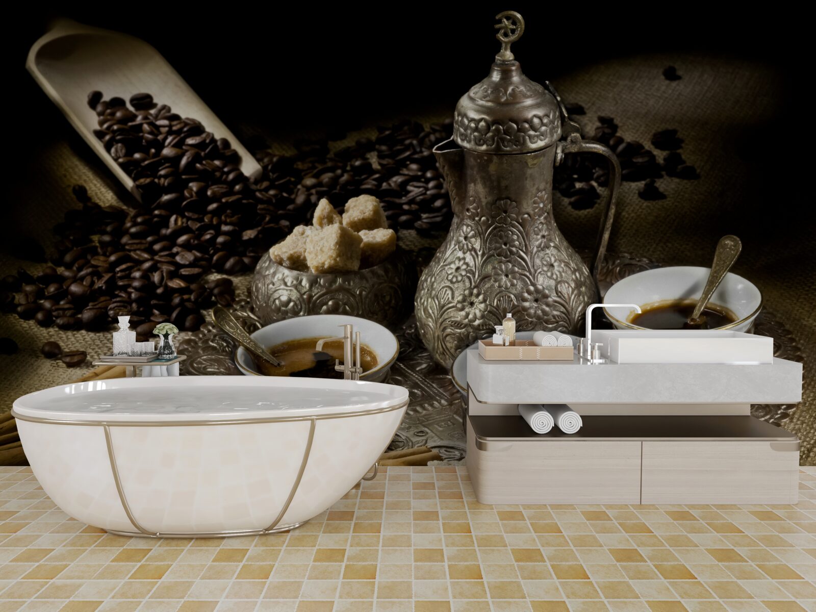 Fototapeta prestávka na kávu