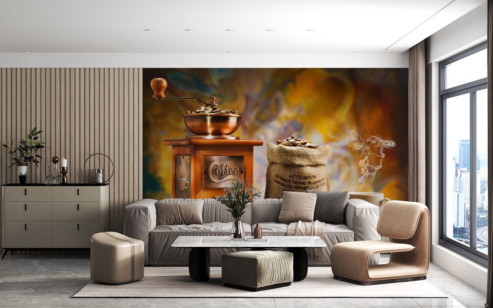 Fototapeta postup prípravy kávového nápoja