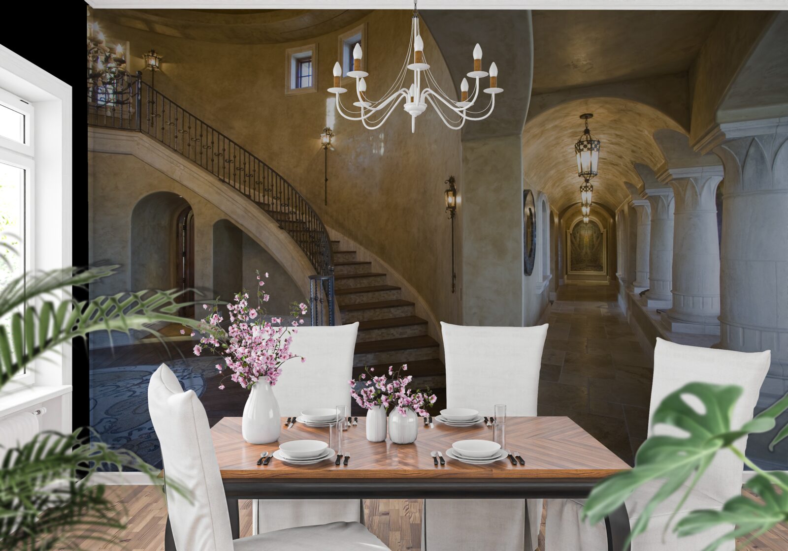 Fototapeta použitie mramoru v dizajne bytovej architektúry