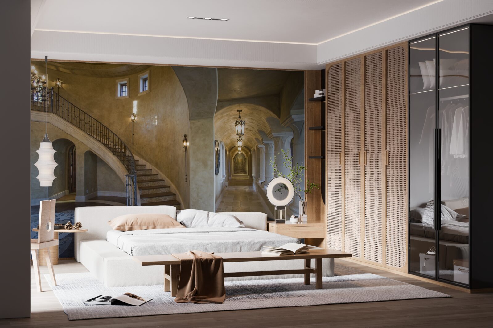 Fototapeta použitie mramoru v dizajne bytovej architektúry