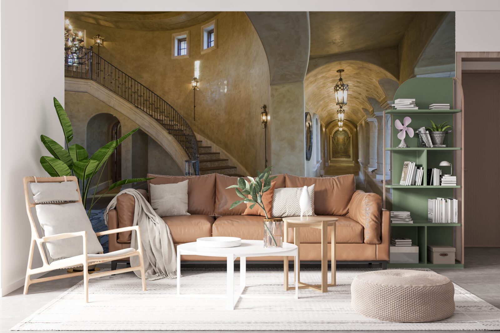 Fototapeta použitie mramoru v dizajne bytovej architektúry