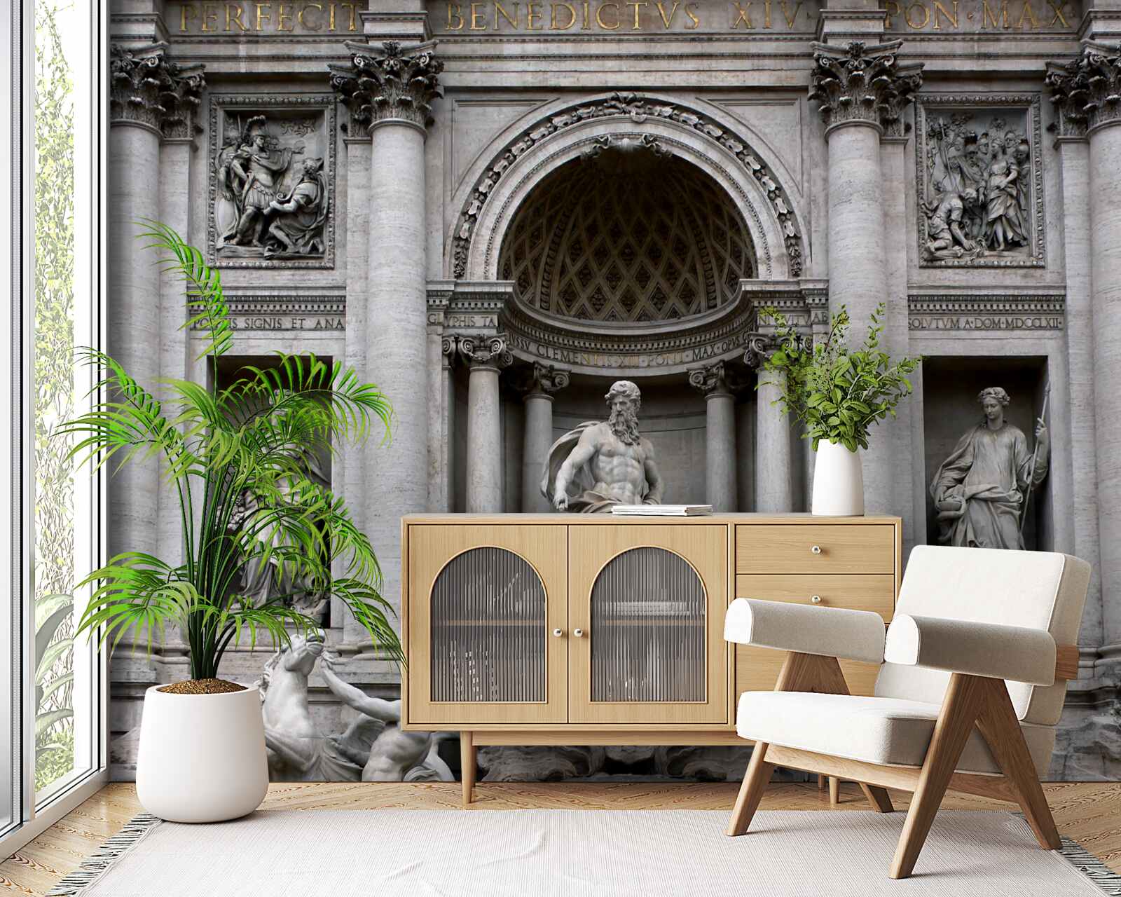 Fototapeta Sochy fontány Treves