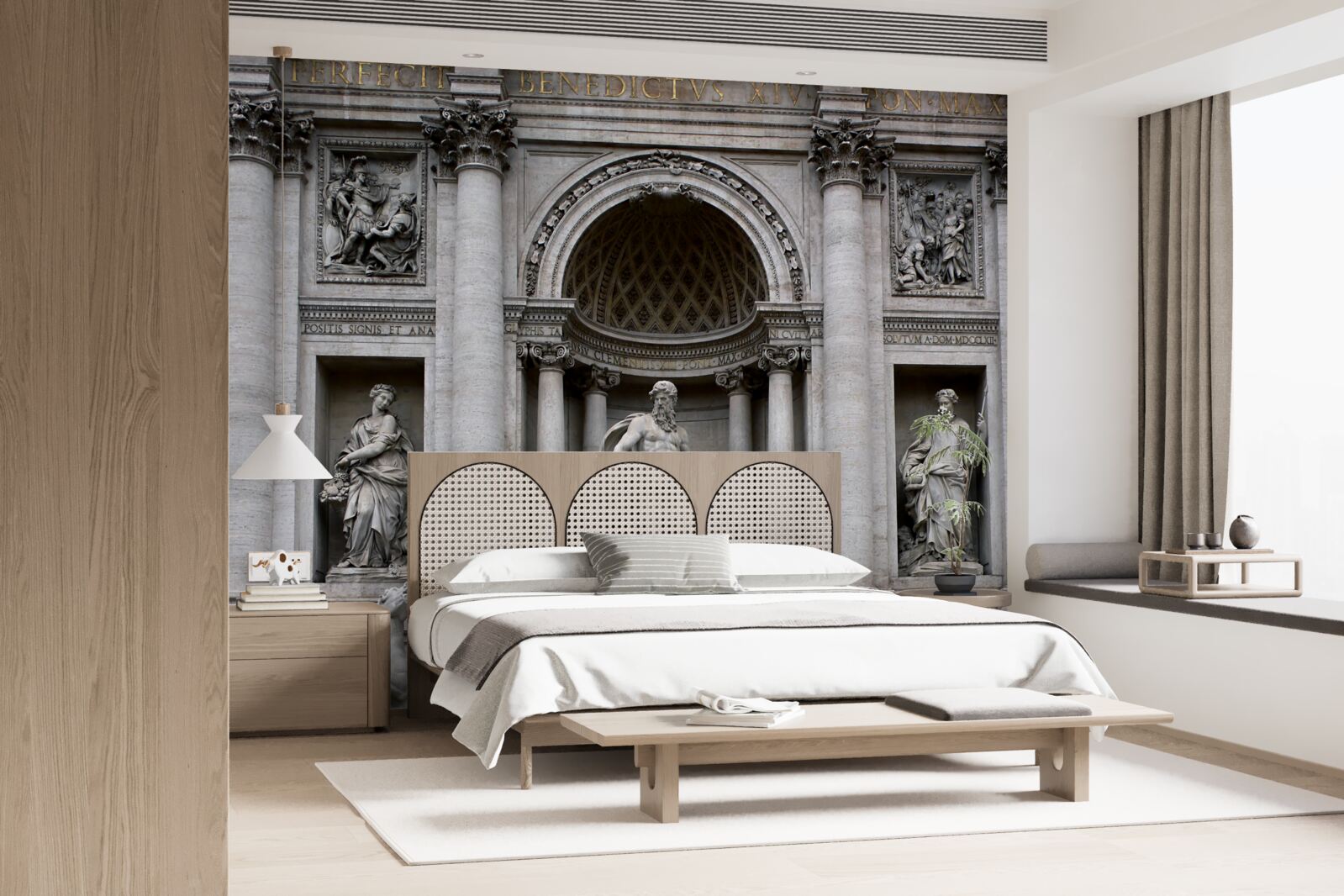 Fototapeta Sochy fontány Treves