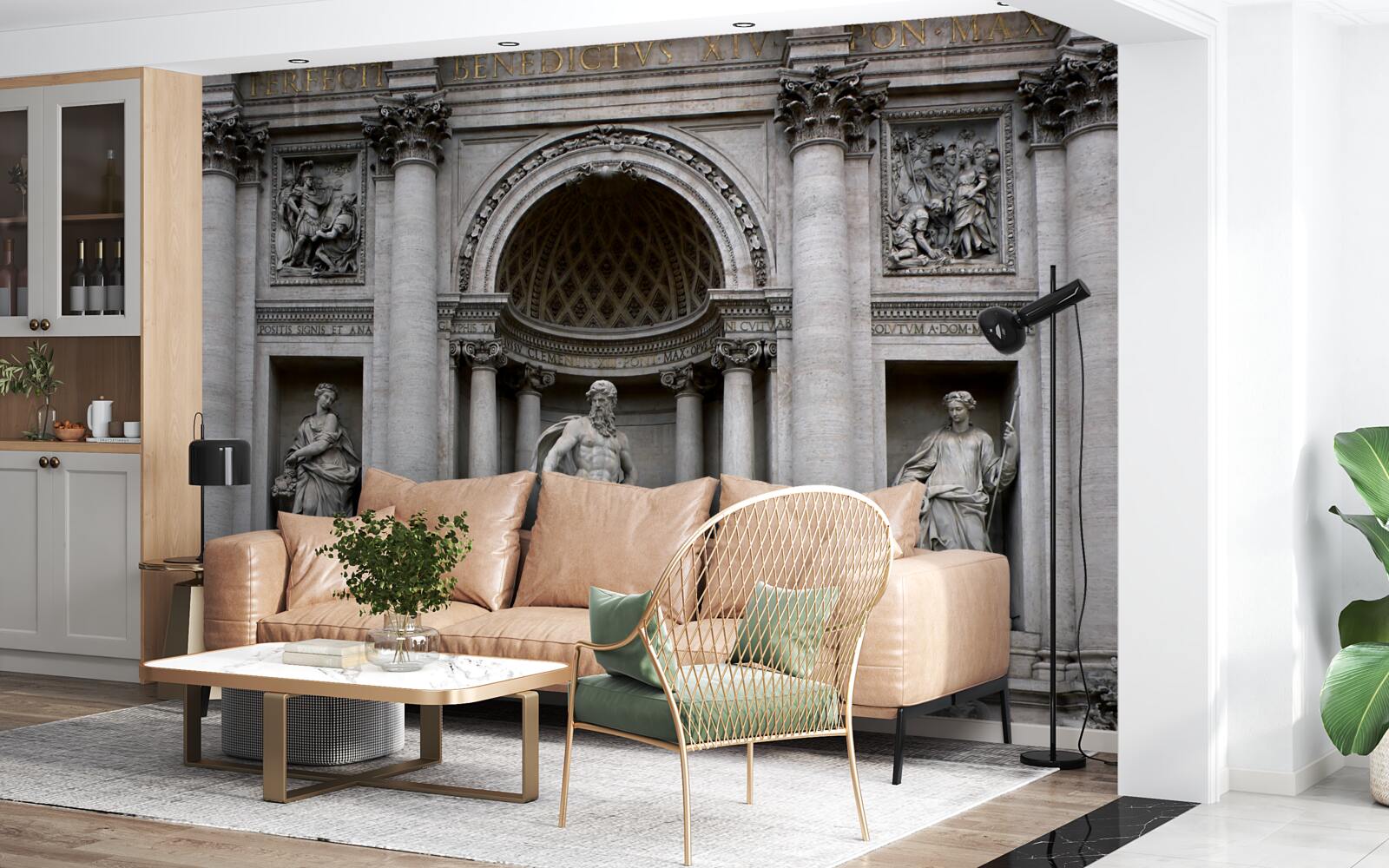 Fototapeta Sochy fontány Treves