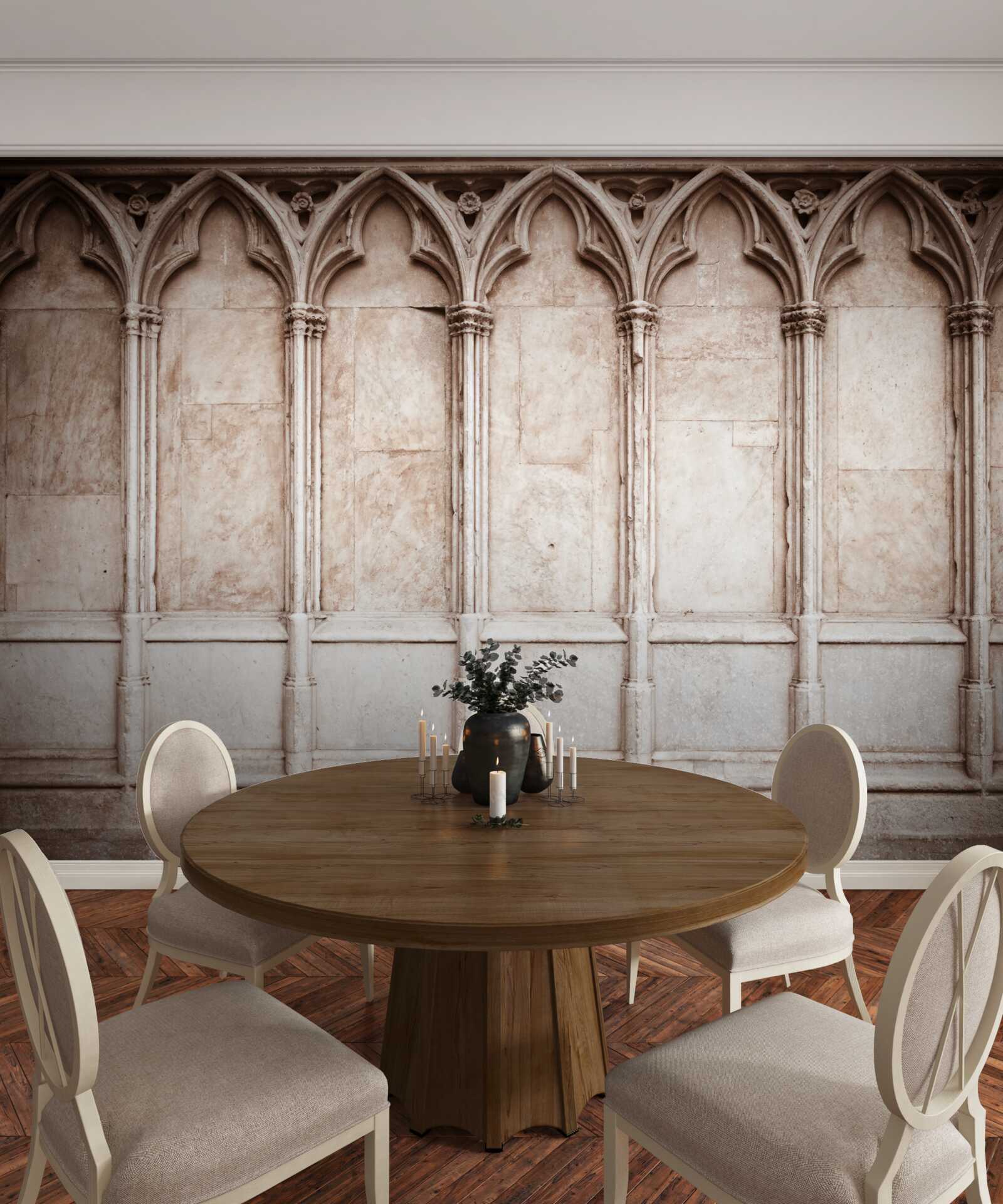 Fototapeta kamenné oblúky v gotickom štýle