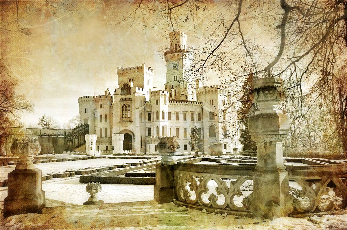 Fototapeta spomienka na hrad