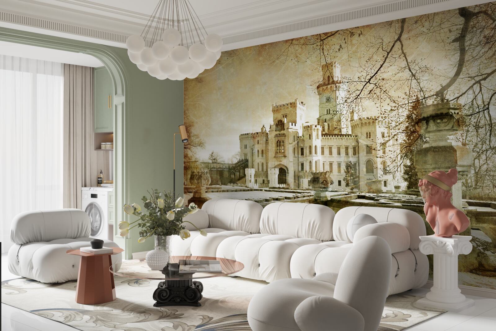 Fototapeta spomienka na hrad