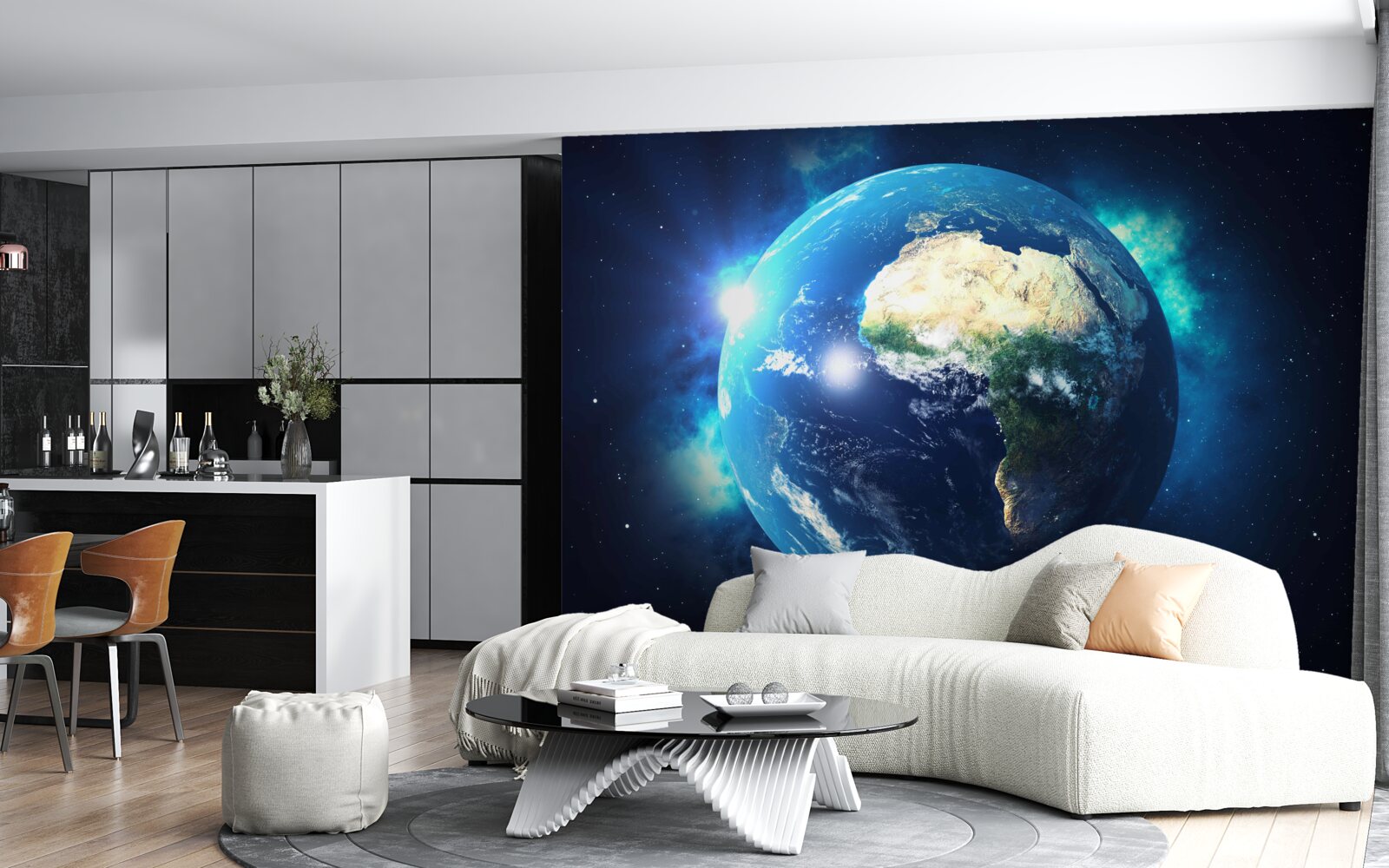 Fototapeta Afrika a planéta Zem